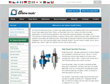 Tablet Screenshot of airturbinetools.com
